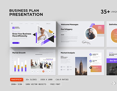 Business Ekko-Deck PowerPoint Presentation Template