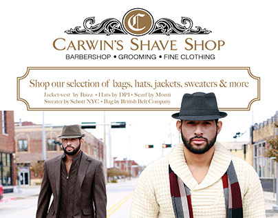 Carwins Shave Shop -Oklahoma Gazette Ad