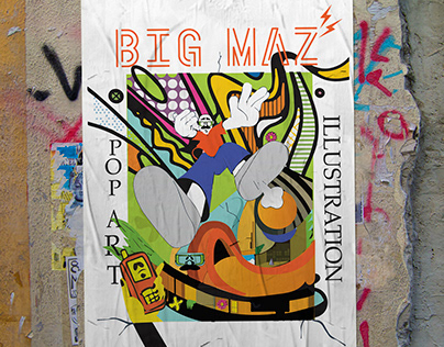 Big Maz character for MCCUBE