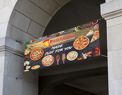 pizza factory banner