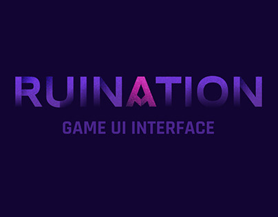 Game UI Design | Ruination