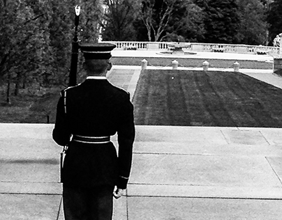 Gaurd at Tomb of the Unknown Soldier