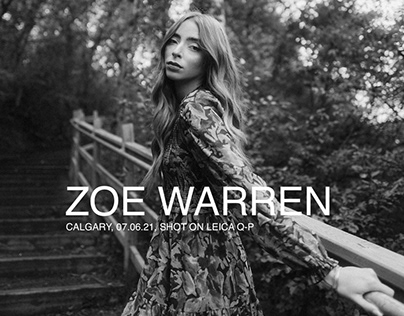 Portraits of Zoe Warren