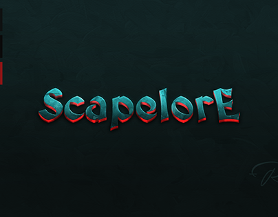 Scapelore Game Logo Design