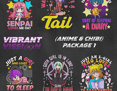 Anime & Chibi Design Package 1