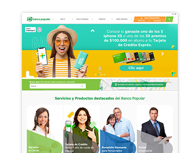 Banco Popular redesign