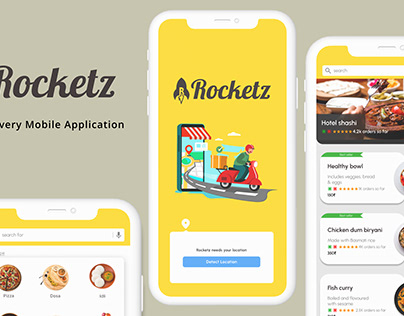 Rocketz Delivery App