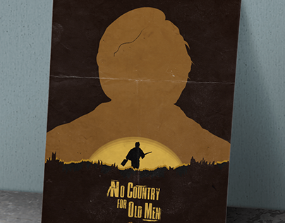 No country for old men movie flat poster