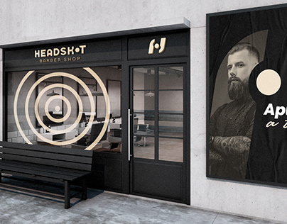 HeadShot BarberShop - Branding