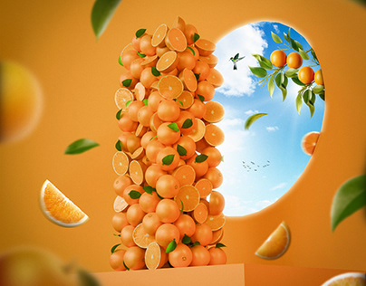 Project thumbnail - UNOFFICIAL 3D AD. | JUHAYNA ORANGE JUICE