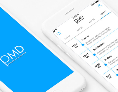 PMD mobile app.. UX & UI