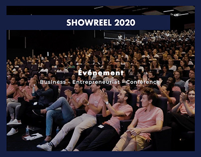 Showreel 2020 - Événementiel, entrepreneuriat, tourisme