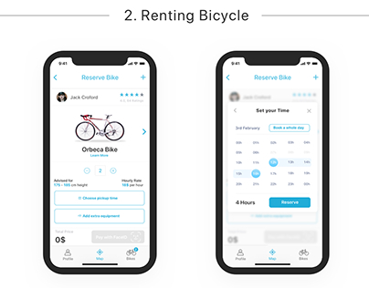 Bicycle Rent Application