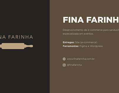 Fina Farinha - Website