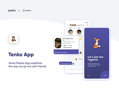 Tenko #3. Mobile app design