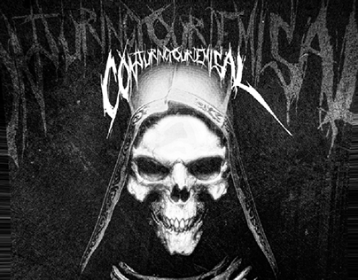 Grungy Grainy Death Metal Album Artwork Concepts