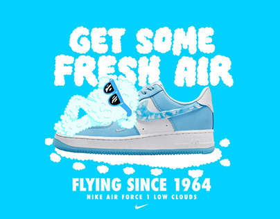 Get Some Fresh Air - Nike AF1 Low Clouds