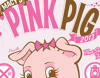 2013 Macy's Pink Pig