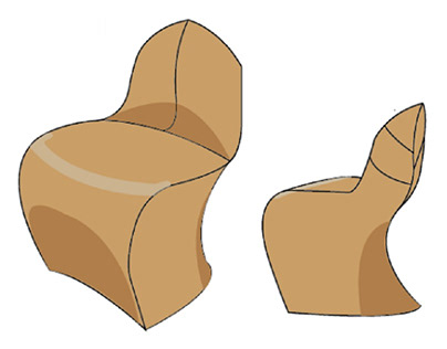 Concept cork chair