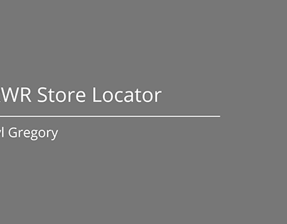 STRWR Store Locator