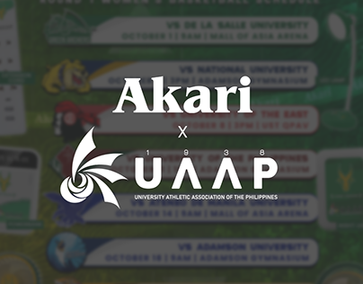 Akari x UAAP | Artworks