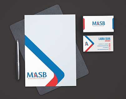 Logotipo & Papelaria: MASB Contabilidade