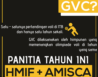 Propaganda of Ganesha Volley Competition for HMIF ITB