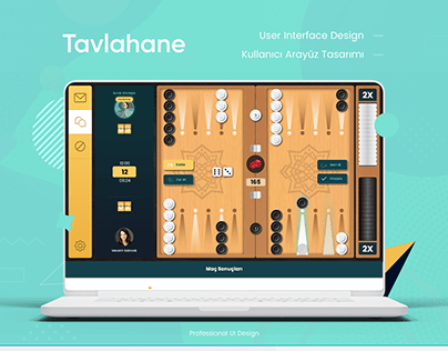 Backgammon Web UI Tavla Oyun