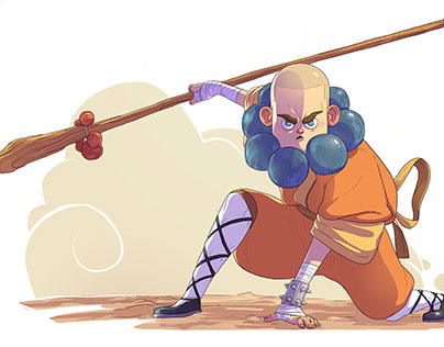 Shaolin character design