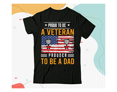 USA veteran t shirt design