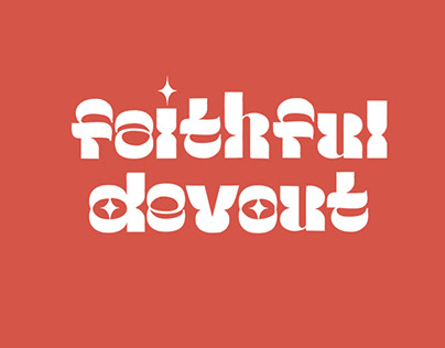 Faithful devout Lettering Custom