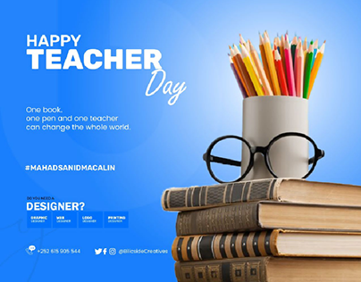 Happy Teachers Day! 21 November
