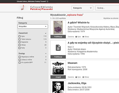 Cyfrowa Biblioteka Polskiej Piosenki