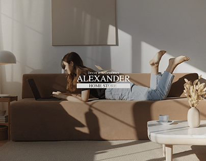 Alexander Home Store | Branding, Website Design