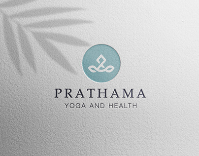 Prathama Yoga & Health Logo and Branding