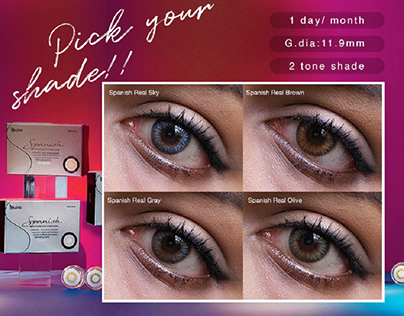 Scandi Monthly Colored Contact Lenses