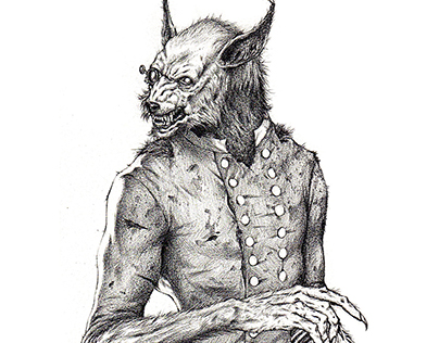 Steampunk Werewolf