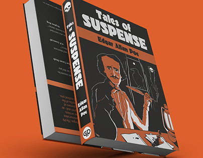 Tales of Suspense - Edgar Allan Poe - Book Cover Design