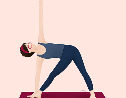 Yoga illustrations