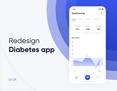 Diabetes app - UI/UX Redesign