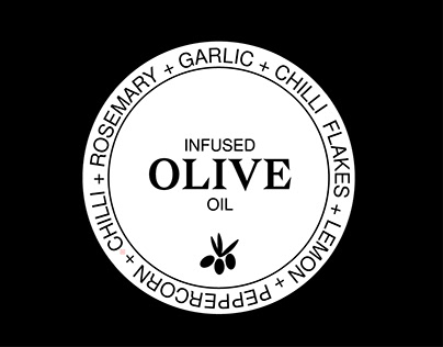 Minimalistic Product Design - Infused Olive Oil