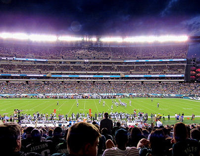 A great view of the Philadelphia Eagles stadium.