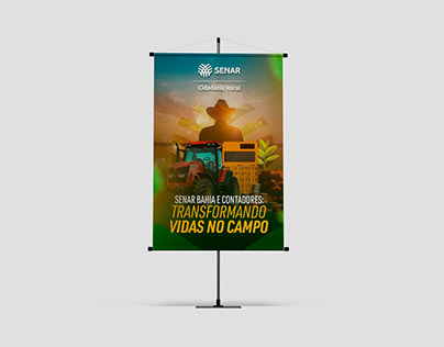 Cartaz de divulgação - Transformando Vidas no campo