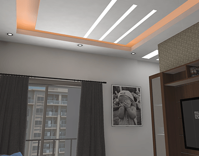 2BHK INTERIOR CHANGE WITH LIGHTING WORK IN VR
