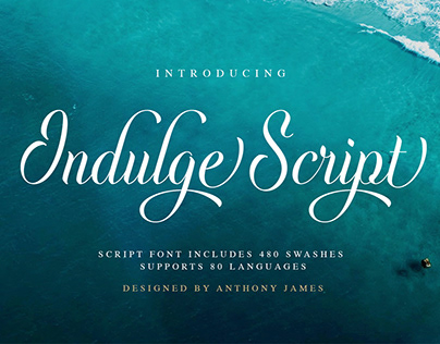 Indulge Script | Font