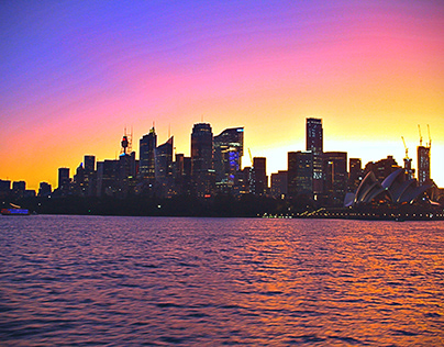 Sunset In Sydney