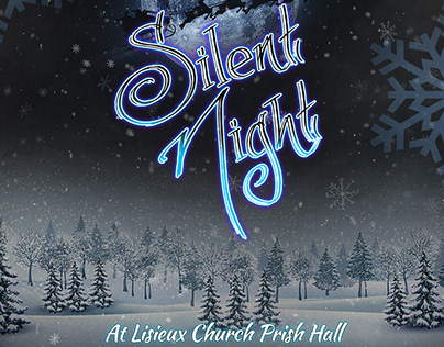 silent night programe poster