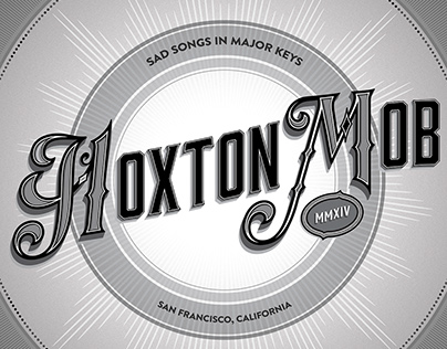 Album Cover: Hoxton Mob, "Sad Songs in Major Keys"