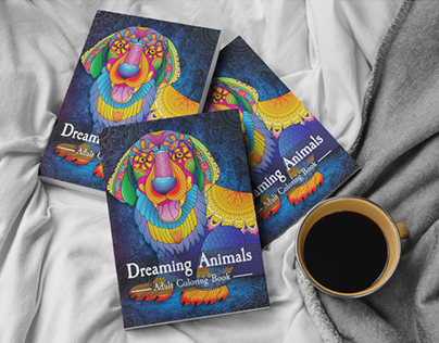 DREAMING ANIMALS: Adult Coloring Book