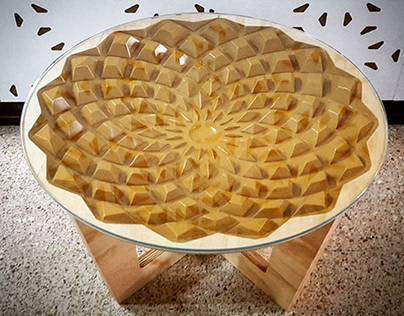 Sunflower coffee table